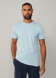 Thumbnail 4 of Hackett Men's Short Sleeve Cotton Jersey Lounge T-Shirt - Summer Blue