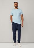 Thumbnail 7 of Hackett Men's Short Sleeve Cotton Jersey Lounge T-Shirt - Summer Blue