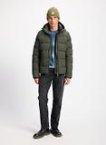 Thumbnail 3 of Pyrenex Men's Spoutnic Down Jacket with Removable Hood - Deep Khaki