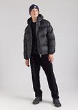 Thumbnail 4 of Pyrenex Unisex Sten Ripstop Hooded Down Jacket - Black