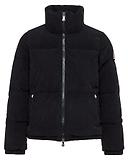 Thumbnail 1 of Pyrenex Women's Goldin Velvet Short Down Jacket - Black