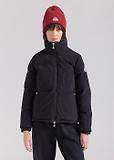 Thumbnail 2 of Pyrenex Women's Goldin Velvet Short Down Jacket - Black