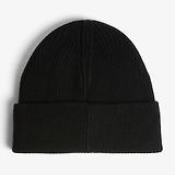 Thumbnail 2 of Hunter Acksley Ribbed Cuff Beanie - Black