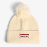 Thumbnail 2 of Hunter Arrinay Ribbed Pom Beanie & Scarf Box Set - Antique White