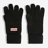 Thumbnail 4 of Hunter Anagach Ribbed Pom Beanie & Gloves Box Set - Black