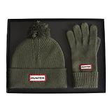 Thumbnail 1 of Hunter Anagach Ribbed Pom Beanie & Gloves Box Set - Kambaba