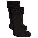 Thumbnail 1 of Hunter 6 Stitch Cable Tall Boot Socks - Black