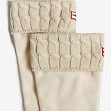 Thumbnail 3 of Hunter 6 Stitch Cable Tall Boot Socks - Hunter White