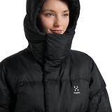 Thumbnail 8 of Haglöfs Women's Long Down Parka - True Black