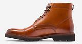 Thumbnail 3 of Oliver Sweeney Men's Haredon Calf Leather Derby Boots - Tan