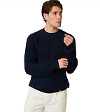 Thumbnail 2 of Peregrine Men's Harry Sweater - Navy