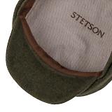 Thumbnail 3 of Stetson Hatteras Noir Wool/Cashmere Flat Cap - Olive/Moss