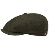 Thumbnail 1 of Stetson Hatteras Noir Wool/Cashmere Flat Cap - Olive/Moss