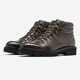 Thumbnail 2 of Oliver Sweeney Men's Helford Milled Leather Hiker Boots - Khaki