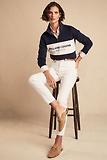 Thumbnail 3 of Holland Cooper Women's Sporting Heritage Zip Henley - Ink Navy