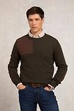Thumbnail 2 of Holland Cooper Men's Country Crew Neck Knit - Moss