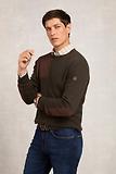 Thumbnail 3 of Holland Cooper Men's Country Crew Neck Knit - Moss