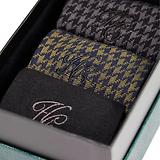 Thumbnail 1 of Holland Cooper Men's Sock Gift Box - Charcoal Houndstooth