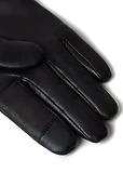 Thumbnail 5 of Holland Cooper Women's Cashmere Lined Faux Trim Leather Gloves - Black