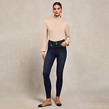 Thumbnail 2 of Holland Cooper Women's Contour Skinny Jeans - Deep Indigo
