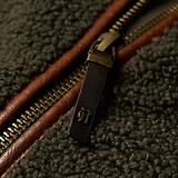 Thumbnail 5 of Holland Cooper Women's Country Fleece Gilet - Khaki Borg