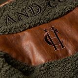 Thumbnail 9 of Holland Cooper Women's Country Fleece Gilet - Khaki Borg