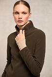 Thumbnail 3 of Holland Cooper Women's Country Fleece Quarter Zip - Khaki