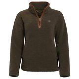 Thumbnail 1 of Holland Cooper Women's Country Fleece Quarter Zip - Khaki Borg