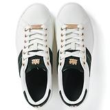 Thumbnail 6 of Holland Cooper Women's Knightsbridge Court Trainers - White Racing Green