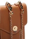 Thumbnail 6 of Holland Cooper Women's Knightsbridge Phone Pouch - Tan Gold