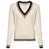 Thumbnail 1 of Holland Cooper Women's Melissa V Neck Knit - Natural