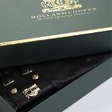 Thumbnail 2 of Holland Cooper Women's Monogram Leather Gloves - Black