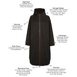 Thumbnail 5 of Holland Cooper Women's One-Size Waterproof Coat - Khaki