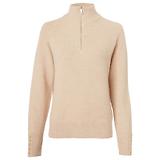 Thumbnail 1 of Holland Cooper Women's Tori Quarter Zip Knit - Camel