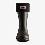 Thumbnail 2 of Hunter Recycled Fleece Cuff Short Boot Socks - Black