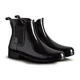 Thumbnail 2 of Hunter Women's Refined Gloss Slim Fit Chelsea Boots - Black