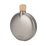 Thumbnail 1 of Snow Peak Titanium Curved Flask