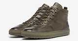 Thumbnail 2 of Oliver Sweeney Men's Defeza Leather Retro Trainers - Khaki