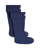 Thumbnail 1 of Hunter Recycled Fleece Cuff Tall Boot Socks - Navy