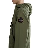 Thumbnail 7 of Napapijri Rainforest Ripstop Anorak Jacket - Green Lichen
