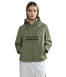 Thumbnail 4 of Napapijri Women's Rainforest Open Summer Jacket - Green Lichen