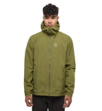 Thumbnail 4 of Haglöfs Men's Korp Proof Jacket - Olive Green