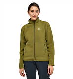 Thumbnail 3 of Haglöfs Women's Mossa Pile Jacket - Olive Green