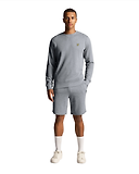 Thumbnail 2 of Lyle & Scott Men's Sweat Short - Mid Grey Marl