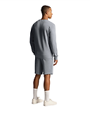 Thumbnail 3 of Lyle & Scott Men's Sweat Short - Mid Grey Marl