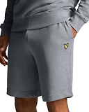 Thumbnail 4 of Lyle & Scott Men's Sweat Short - Mid Grey Marl