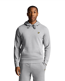 Thumbnail 3 of Lyle & Scott Men's Pullover Hoodie - Mid Grey Marl