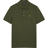 Thumbnail 4 of Lyle & Scott Men's Essential Plain Polo Shirt - Olive