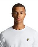 Thumbnail 4 of Lyle & Scott Men's Essential Plain T-Shirt - White