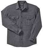 Thumbnail 1 of Filson Alaskan Guide Shirt - Dark Heather Grey